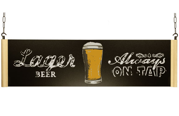 Krijtbord Hook 28x135cm horizontaal